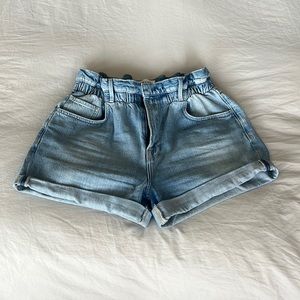 Frame denim shorts